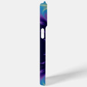 GOLDEN CADUCEUS VETERINÄRSYMBOL / Lila blau Case-Mate iPhone Hülle (Rückseite / Rechts)