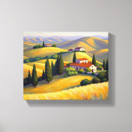 Golden Canvas Print Leinwanddruck