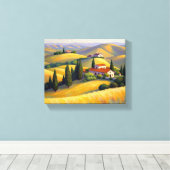 Golden Canvas Print Leinwanddruck (Insitu (Holzboden))