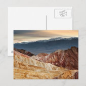 Golden Canyon Postkarte (Vorne/Hinten)