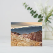 Golden Canyon Postkarte (Stehend Vorderseite)