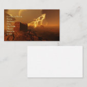 Golden Canyon Visitenkarte (Vorne/Hinten)