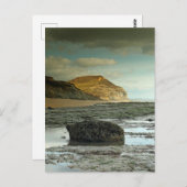 Golden Cap, Dorset Postkarte (Vorne/Hinten)