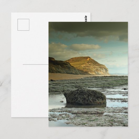 Golden Cap, Dorset Postkarte (Vorne/Hinten)