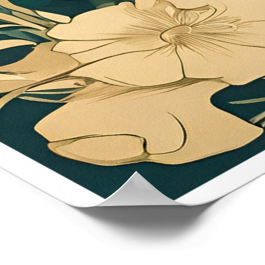 Golden Carp Archiving Print Poster (Ecke)