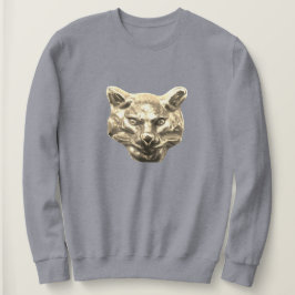 Golden Cat – goldene Katze – vergoldeter Kater Sweatshirt