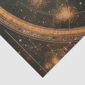Golden Celestial Star Map (2) Seidenpapier (Detail)