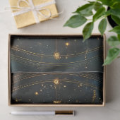 Golden Celestial Star Map (3) Seidenpapier (Geschenk)