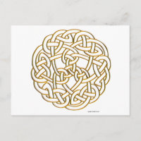 Golden Celtic Knot