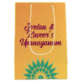 Golden Chakra BG Danke, dass Sie zurückkommen Mittlere Geschenktüte (Rückseite)