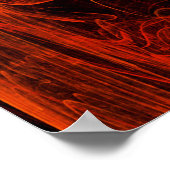 Golden Chameleon - The Morgengrauen Fraktal Kunst, Poster (Ecke)