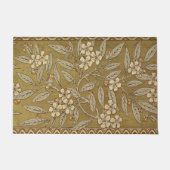 Golden Cherry Blossom Kunst, Dichtung und Musik Fußmatte (Vorderseite)