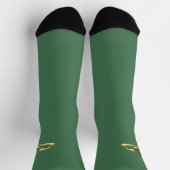 Golden Cherub Ribbon Socken (Oben)