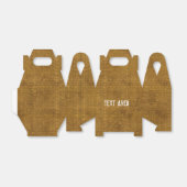 Golden Chic Grunge Squares Gastgeschenk Box Geschenkschachtel (Ungefaltet)