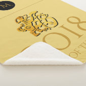 Golden Chinese Dog Papercut 2018 Monogramm Medium  Sherpadecke (3/4)