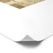 Golden Christ Priest Poster (Ecke)
