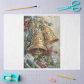 Golden Christmas Bell Seidenpapier (Basteln)