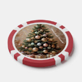 "Golden Christmas Dreams" Pokerchips (Einzeln)