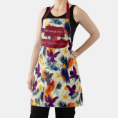 Golden Christmas mit Engeln und Sternen - Elegant Schürze (InSitu)