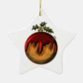 Golden Christmas Pudding Ornament (Vorne)