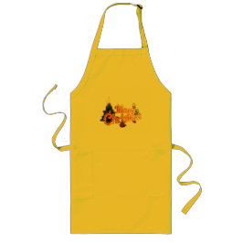 Golden Christmas Sparkle - Festlicher Baum Lange Schürze