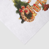 Golden Christmas Sparkle - Festlicher Baum Seidenpapier (Ausschnitt)