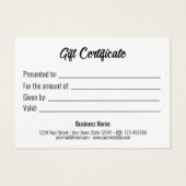 Golden Christmas Star Blue Bokeh Geschenkkarte (Rückseite)