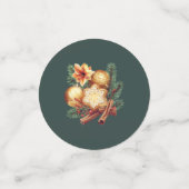 Golden Christmas Star with Cinnamon Konfetti (Klein Vorderseite)