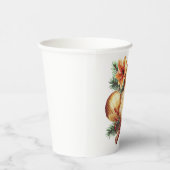 Golden Christmas Star with Cinnamon Pappbecher (Rechts)