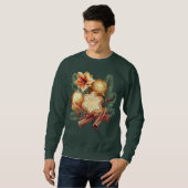 Golden Christmas Star with Cinnamon Sweatshirt (Vorne ganz)