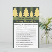 Golden Christmas Tree Kinderzimmer Rhyme Quiz (Stehend Vorderseite)