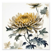 Golden Chrysanthemum Fotodruck (Vorne)