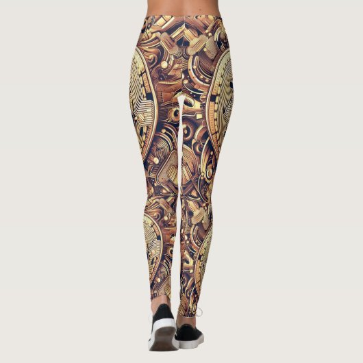 Golden Cipher Leggings (Rückseite)