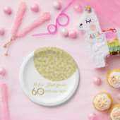 Golden Circle 60. Geburtstagsparty Paper Teller (Party)