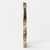 Golden Circle Champagne Bling Handy Gehäuse Case-Mate iPhone Hülle (Hinten/Links)