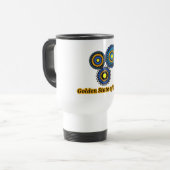 Golden Circle Design Reisebecher (Vorderseite Links)