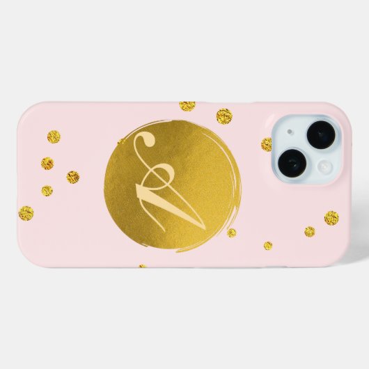 Golden Circle iPhone Case (Rückseite (Horizontal))