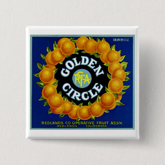 Golden Circle Orange Button
