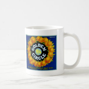 Golden Circle Orange Kaffeetasse