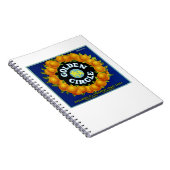Golden Circle Orange Notizblock (Rechte Seite)