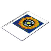 Golden Circle Orange Notizblock (Linke Seite)