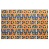 Golden Circle Orange Stoff (Yard (91,4 cm))