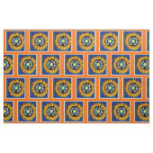 Golden Circle Orange Stoff (Fat Quarter (45,7 x 55,9 cm))