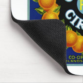 Golden Circle Orangen Mousepad (Ecke)