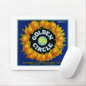 Golden Circle Orangen Mousepad (Mit Mouse)