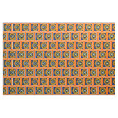 Golden Circle Orangen Stoff (Yard (91,4 cm))
