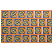 Golden Circle Orangen Stoff (Fat Quarter (45,7 x 55,9 cm))