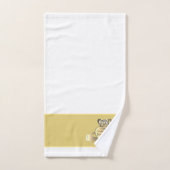 Golden Claddaugh Badhandtuch Set (Handtuch)