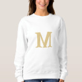 Golden Classic individuelle Name Sweatshirt (Vorderseite)