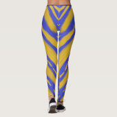 Golden Cloud Wellen Reflexion Leggings (Rückseite)